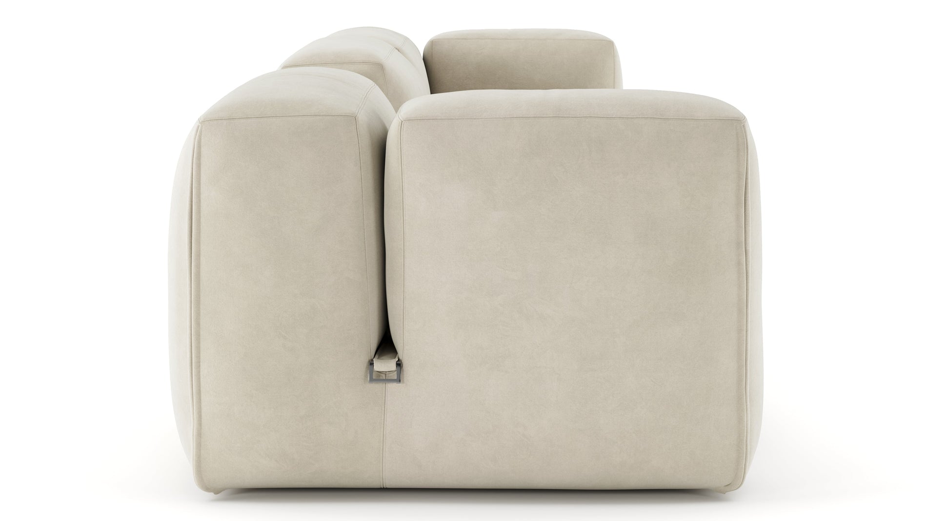 Le MuraEggshell Vegan Suede