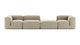 Le Mura - Beige Gray Chenille - Image 1
