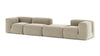 Le Mura - Beige Gray Chenille - Image 2