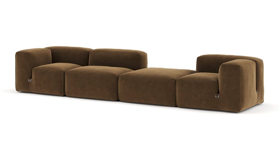 Le MuraBrown Vegan Suede