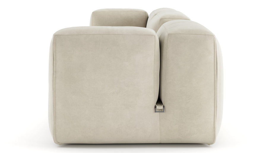 Le MuraEggshell Vegan Suede