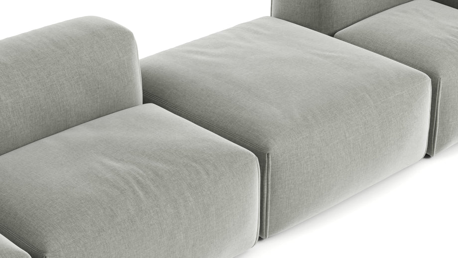 Le MuraSoft Gray Brushed Weave