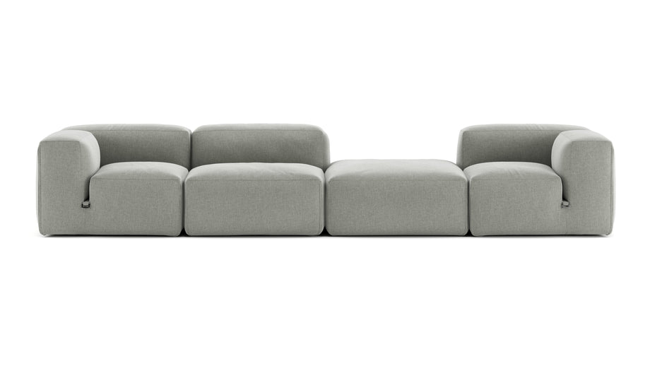 Le MuraSoft Gray Brushed Weave