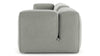 Le Mura - Soft Gray Brushed Weave - Image 3