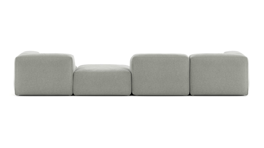 Le MuraSoft Gray Brushed Weave