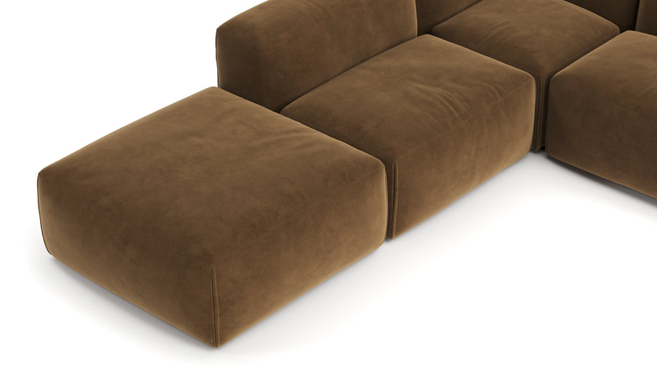 Le MuraBrown Vegan Suede