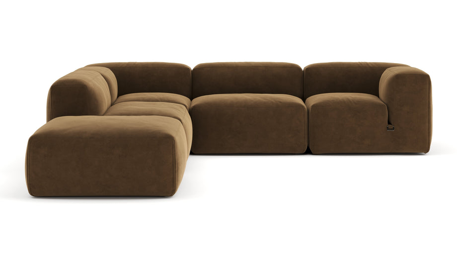 Le MuraBrown Vegan Suede