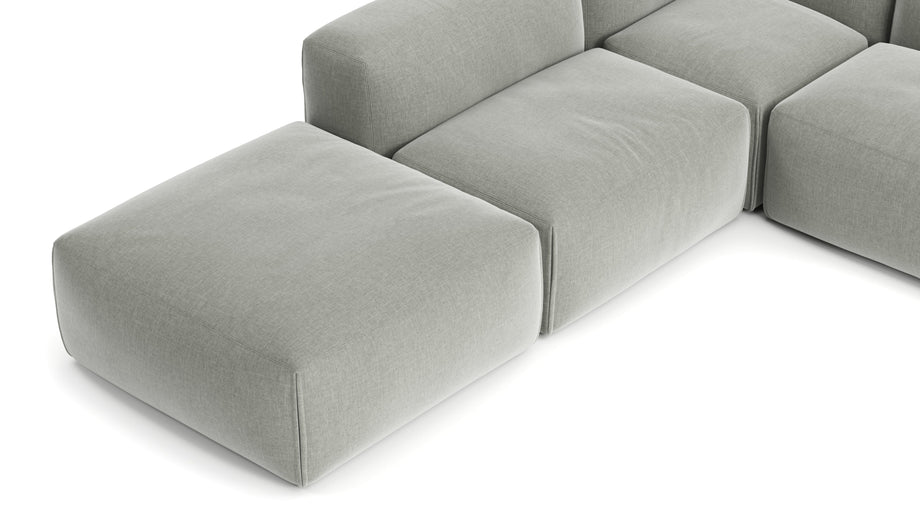 Le MuraSoft Gray Brushed Weave