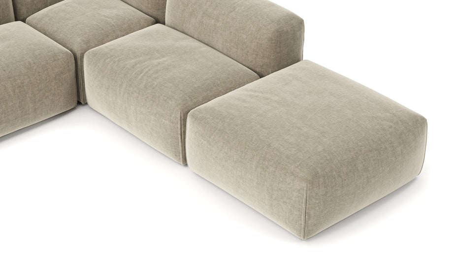 Le MuraBeige Gray Chenille