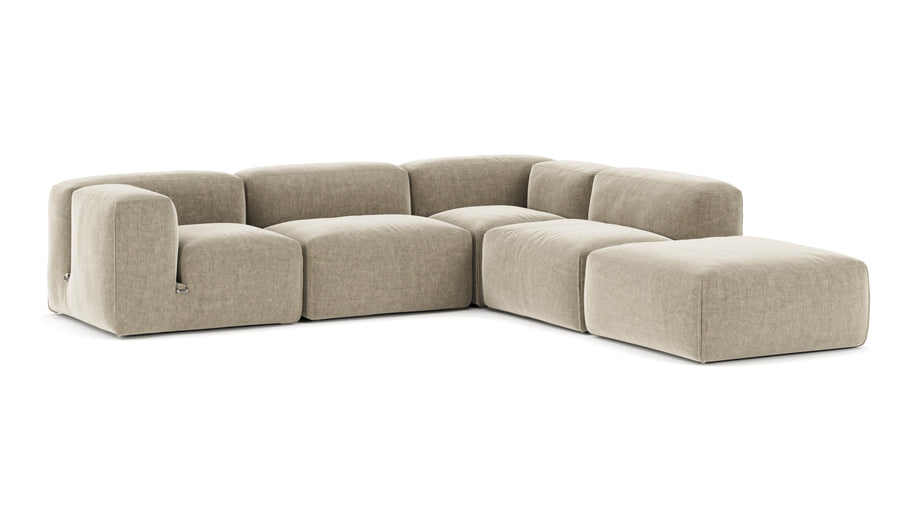 Le MuraBeige Gray Chenille
