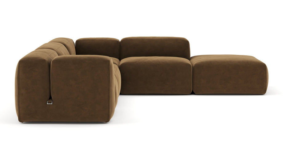Le MuraBrown Vegan Suede