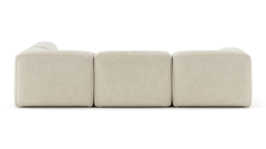 Le MuraEggshell Vegan Suede