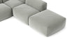 Le Mura - Soft Gray Brushed Weave - Image 5