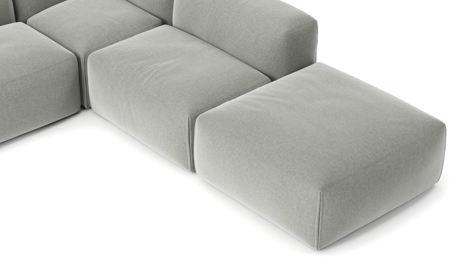 Le MuraSoft Gray Brushed Weave