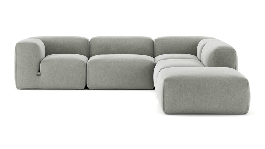 Le MuraSoft Gray Brushed Weave