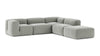 Le Mura - Soft Gray Brushed Weave - Image 2