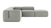 Le Mura - Soft Gray Brushed Weave - Image 3