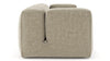 Le Mura - Beige Gray Chenille - Image 3