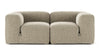 Le Mura - Beige Gray Chenille - Image 1