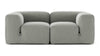 Le Mura - Soft Gray Brushed Weave - Image 1
