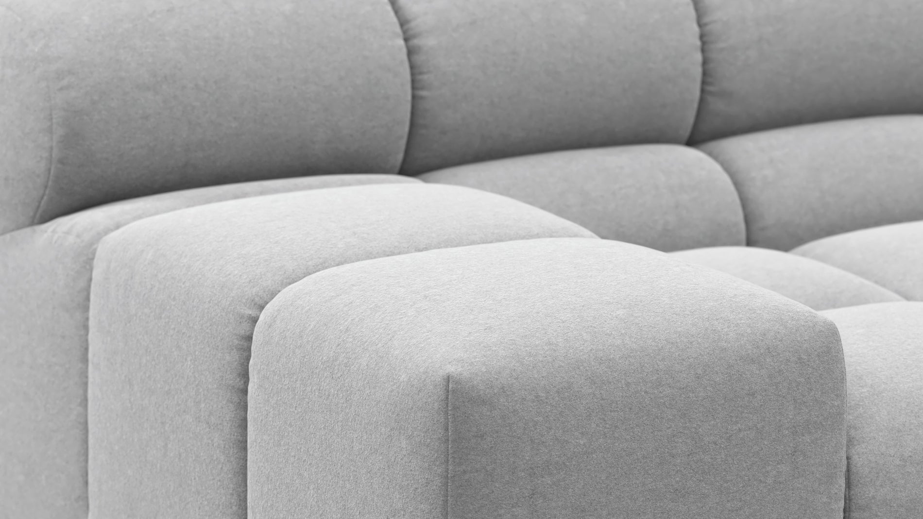 TuftyLight Gray Wool