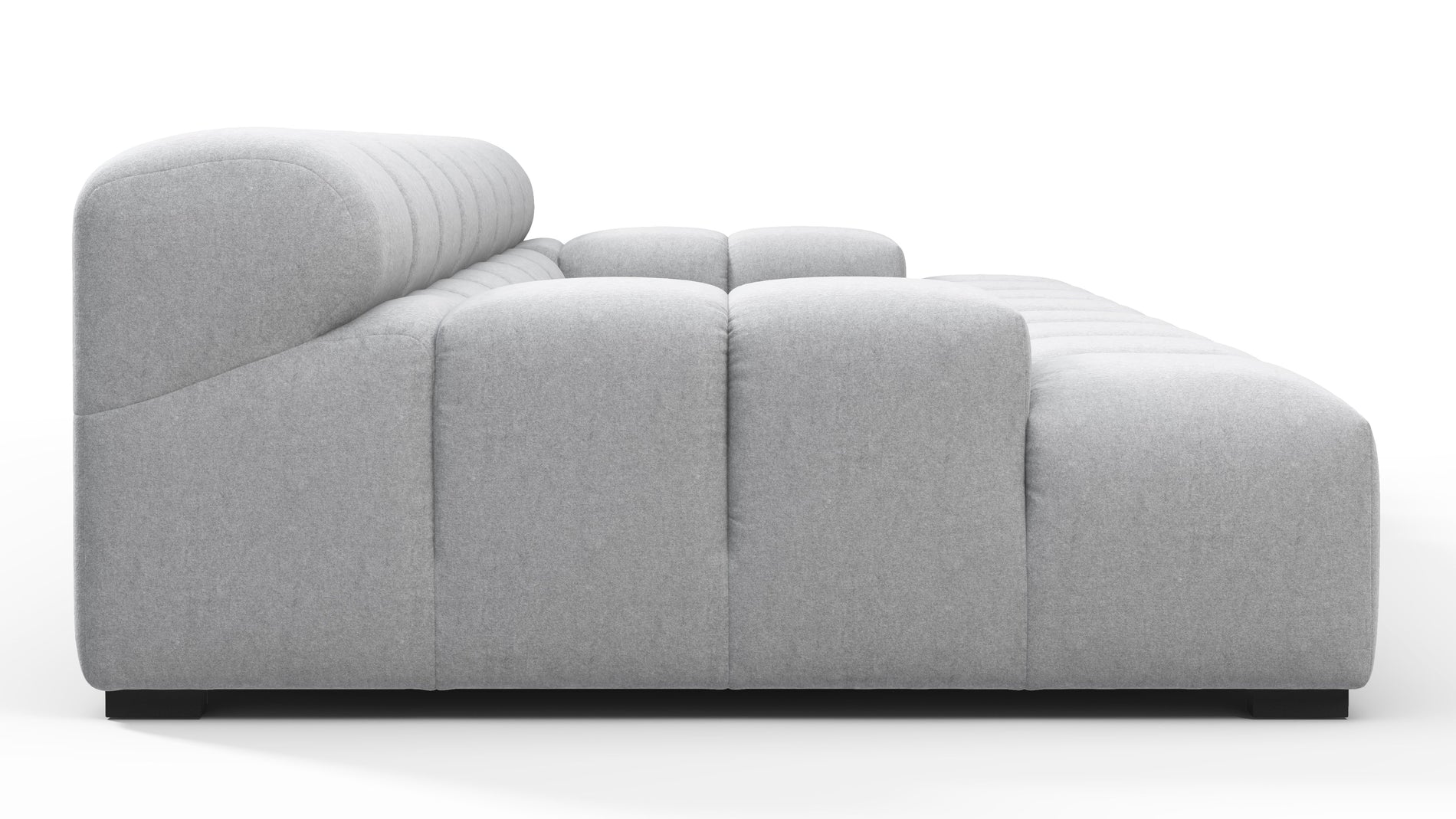 TuftyLight Gray Wool