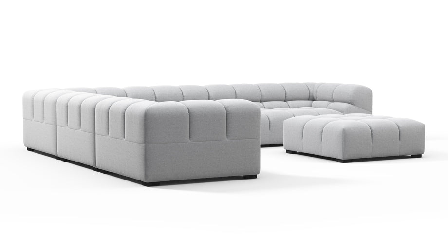 TuftyLight Gray Wool