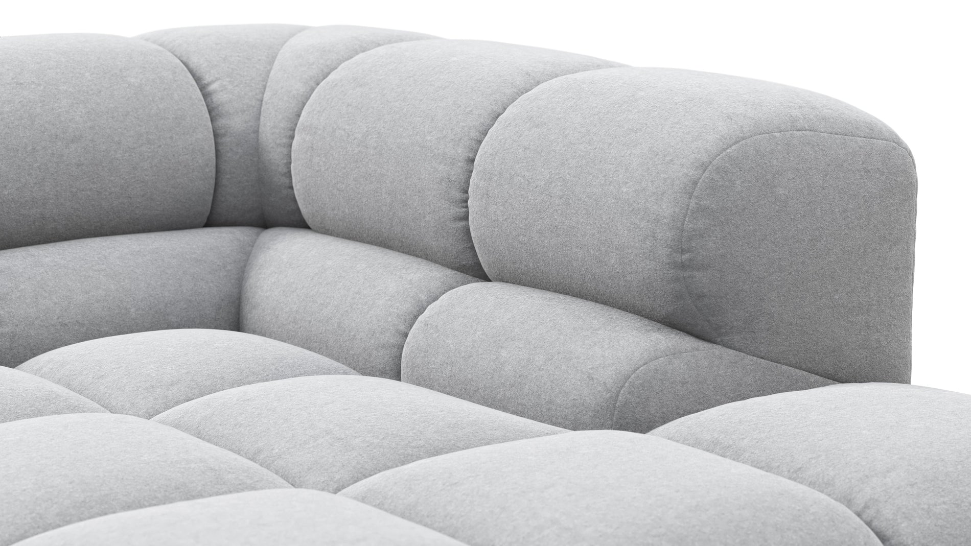 TuftyLight Gray Wool