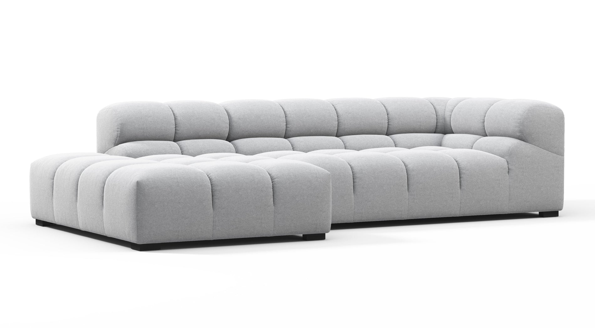 TuftyLight Gray Wool