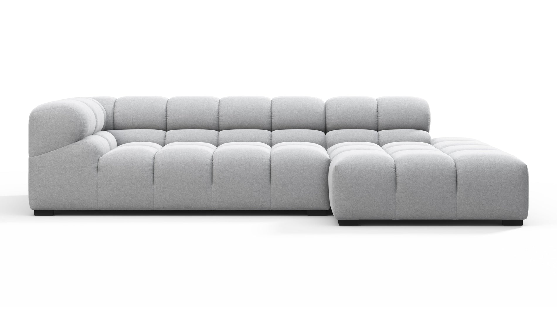 TuftyLight Gray Wool