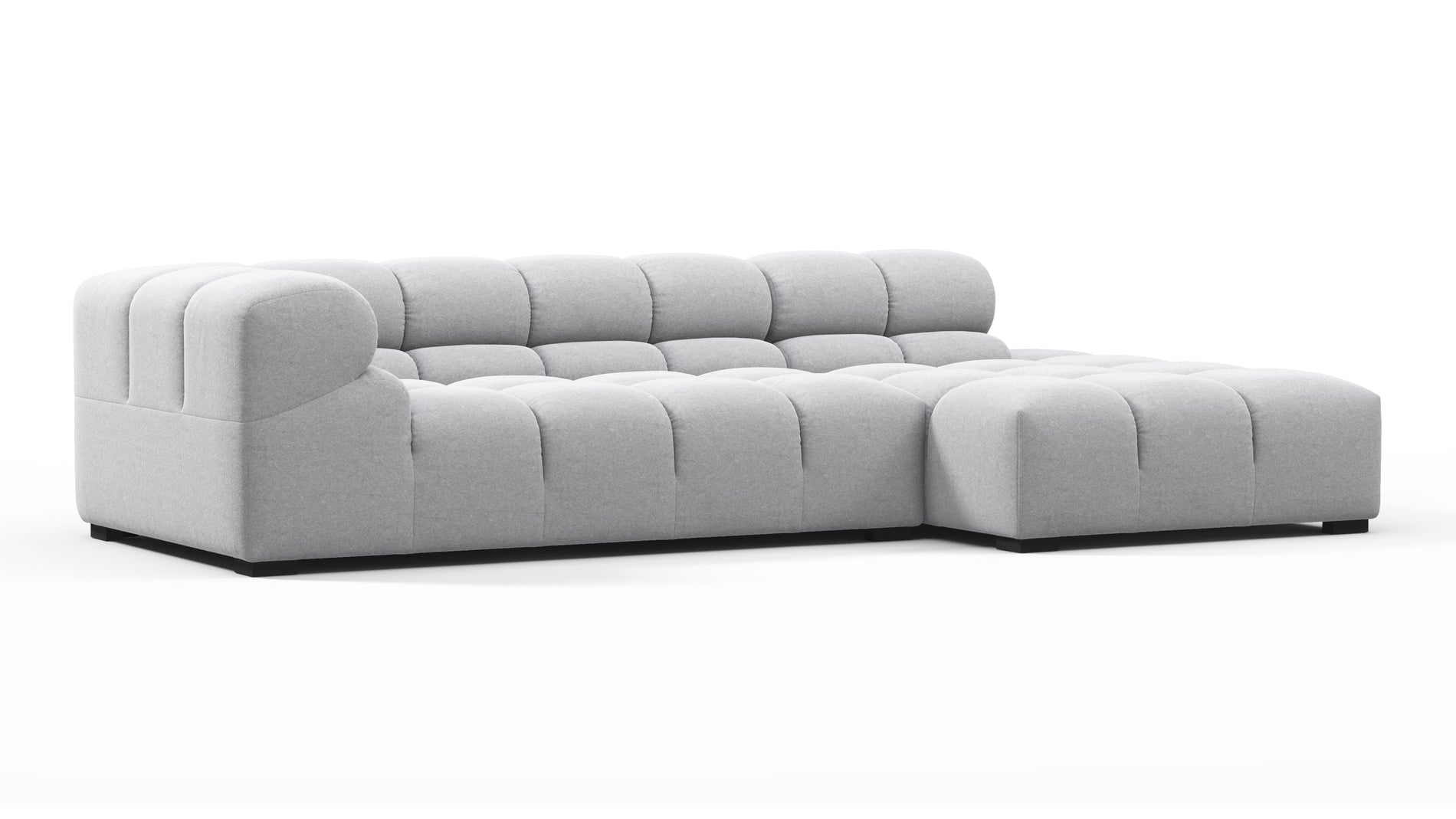 TuftyLight Gray Wool