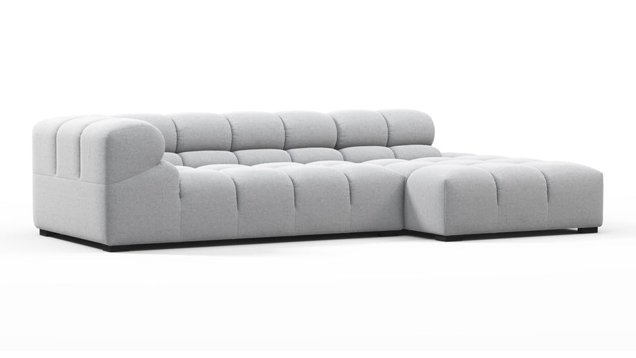 TuftyLight Gray Wool
