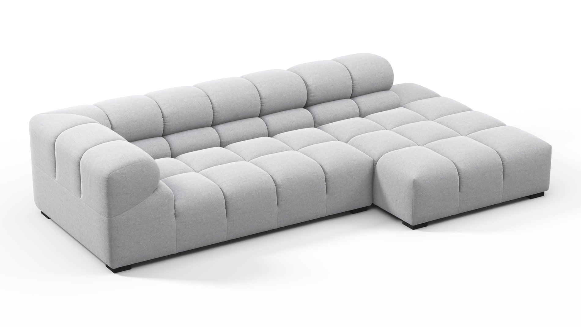 TuftyLight Gray Wool