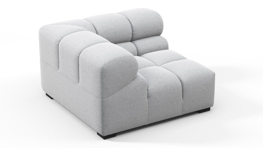 TuftyLight Gray Wool