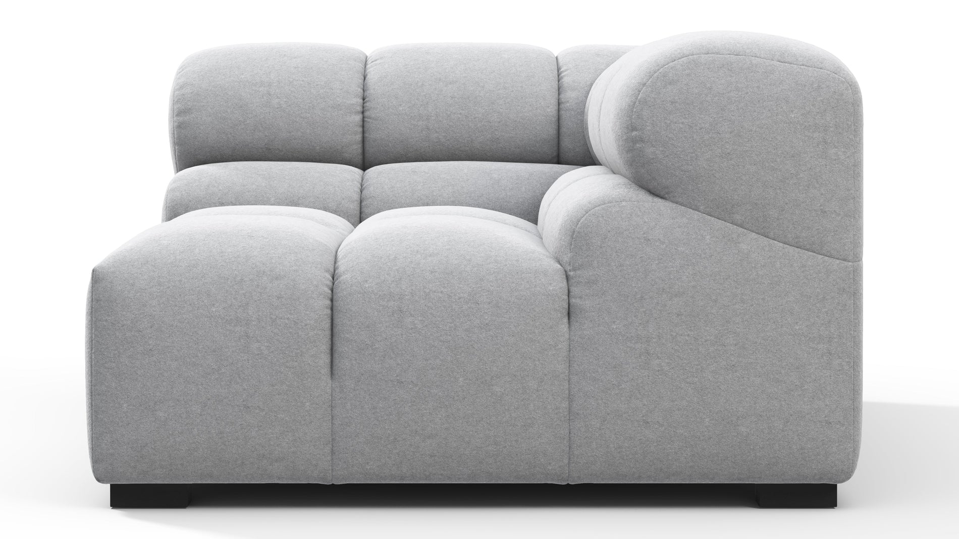 TuftyLight Gray Wool