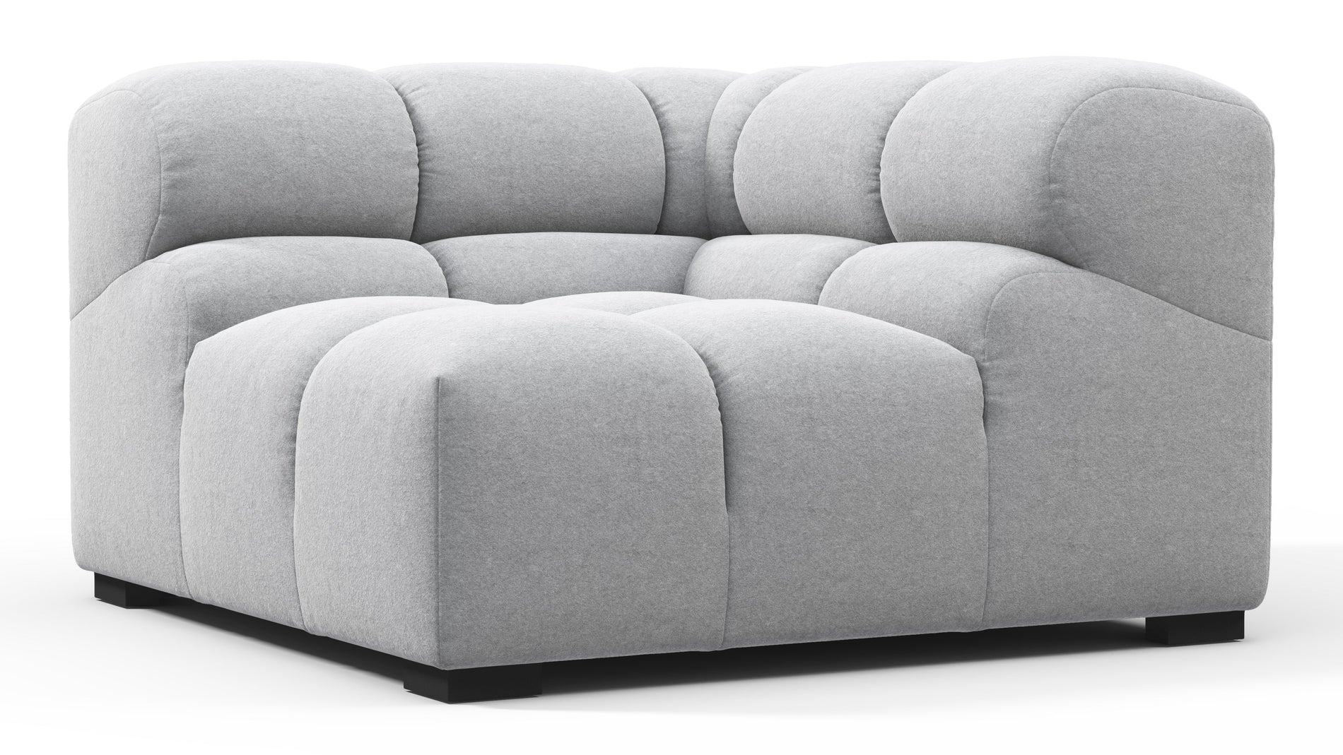 TuftyLight Gray Wool