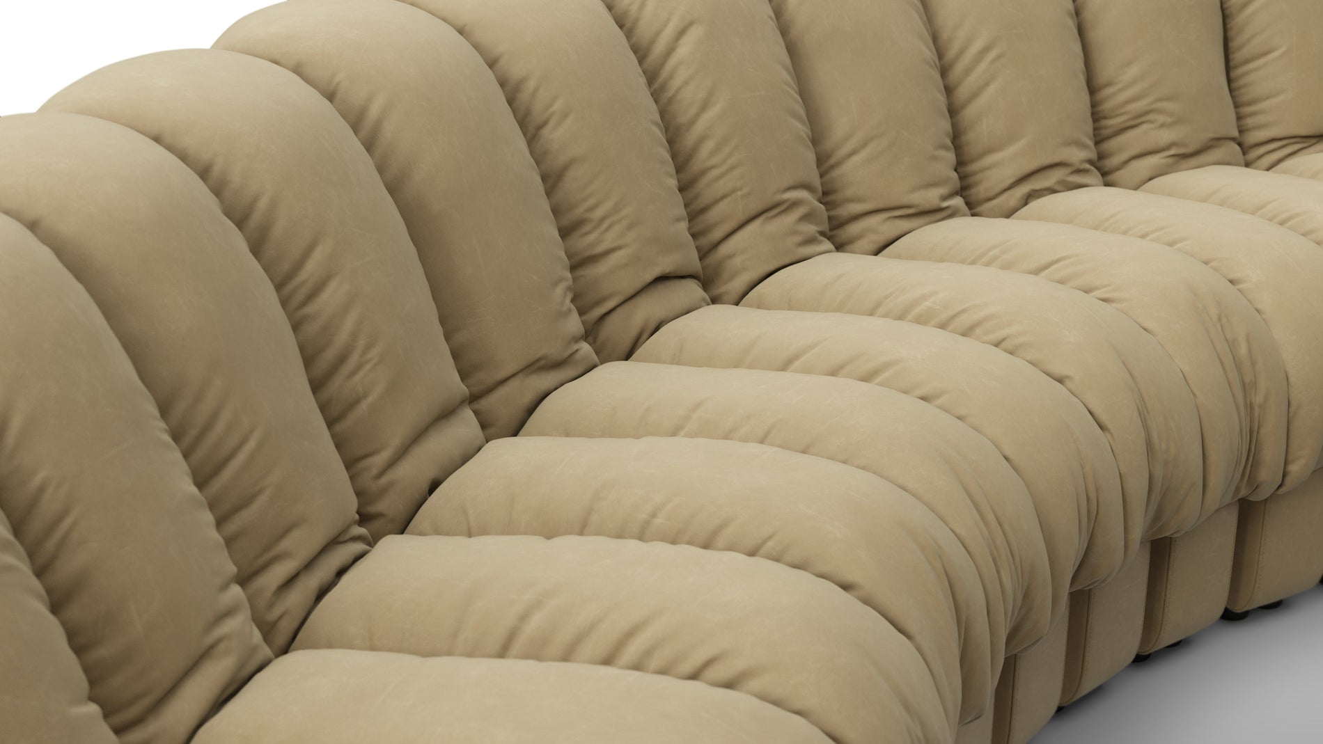 DS 600Beige Vegan Leather