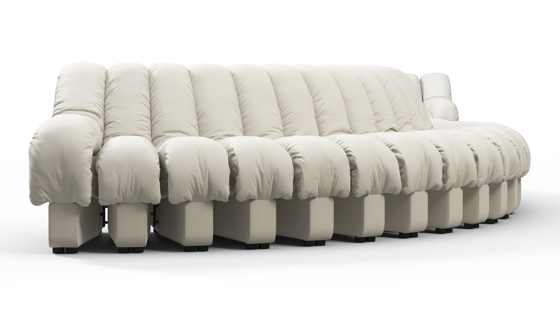 DS 600Cream Vegan Leather
