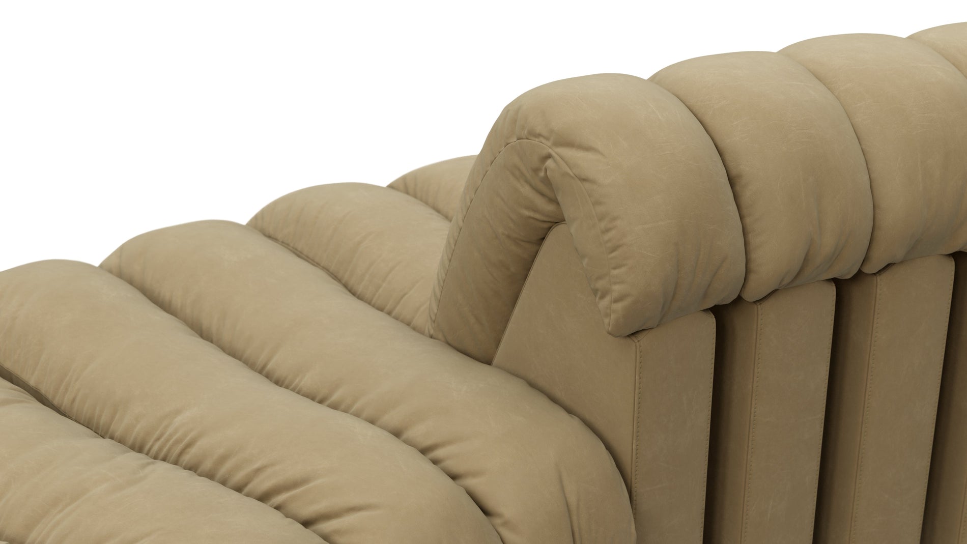 DS 600Beige Vegan Leather
