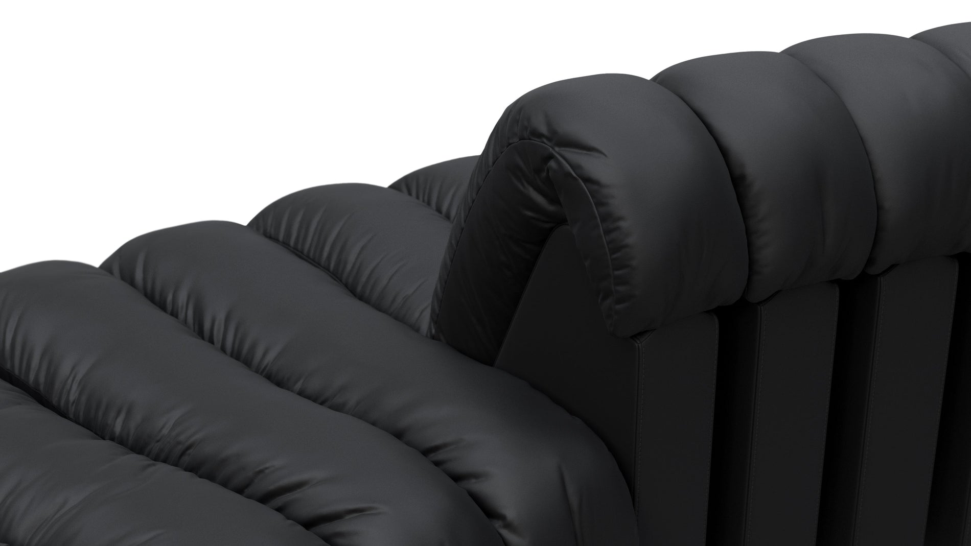 DS 600Black Vegan Leather