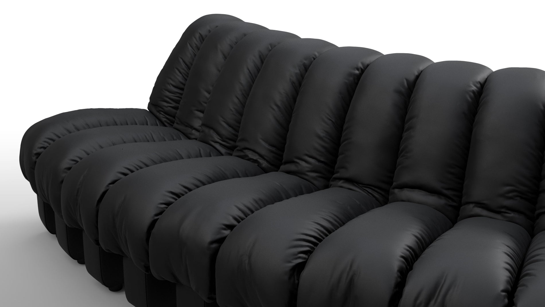 DS 600Black Vegan Leather