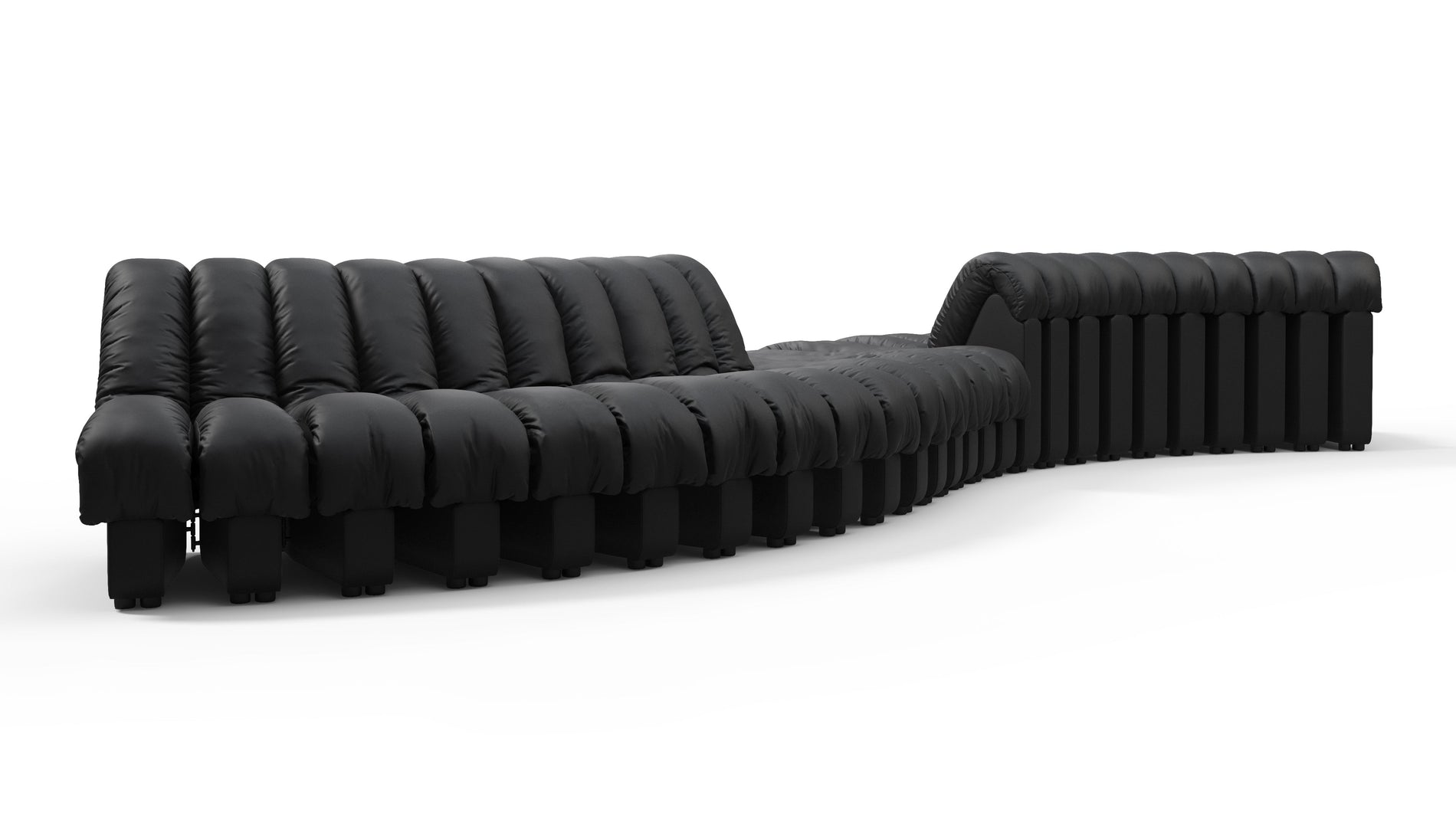 DS 600Black Vegan Leather