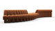 DS 600 - Burnt Orange Vegan Suede - Image 2