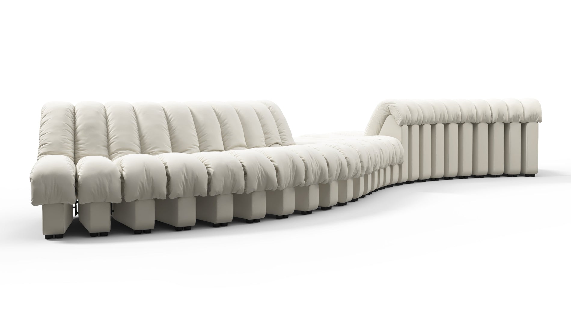 DS 600Cream Vegan Leather
