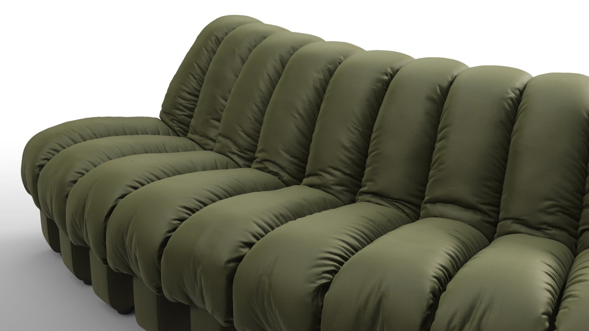 DS 600Deep Olive Vegan Leather