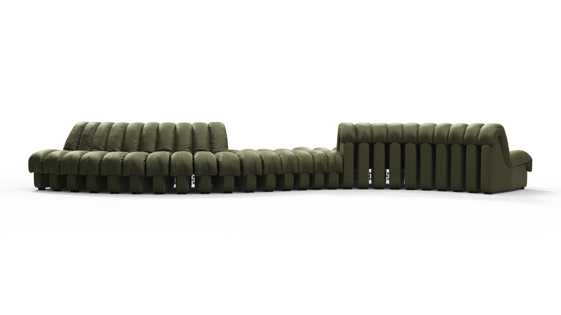 DS 600Deep Olive Vegan Leather