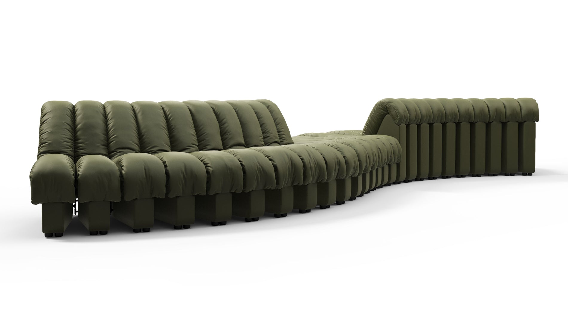 DS 600Deep Olive Vegan Leather