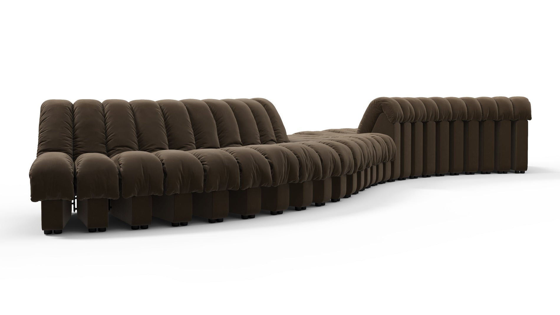 DS 600Distressed Brown Vegan Leather