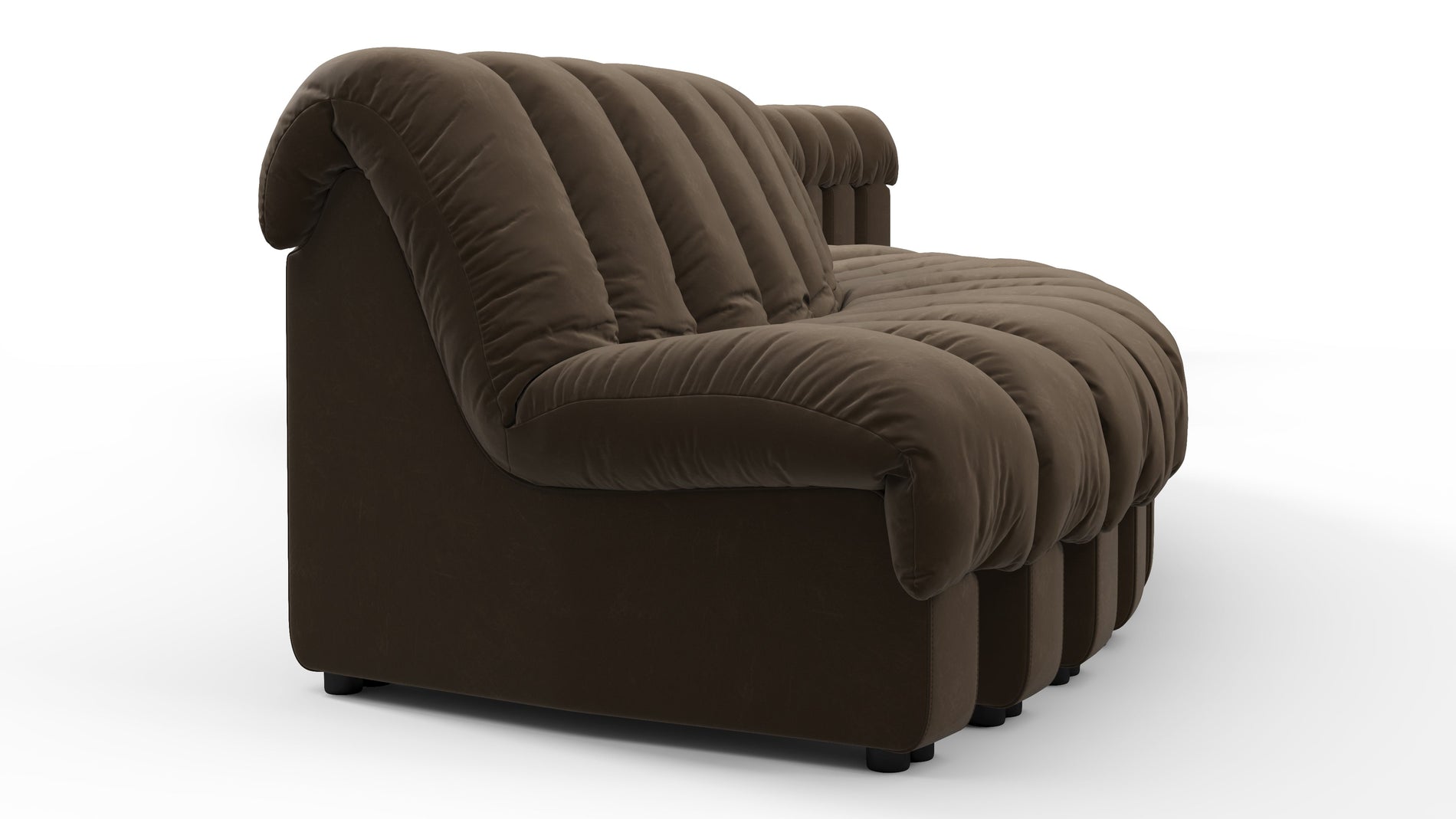 DS 600Distressed Brown Vegan Leather