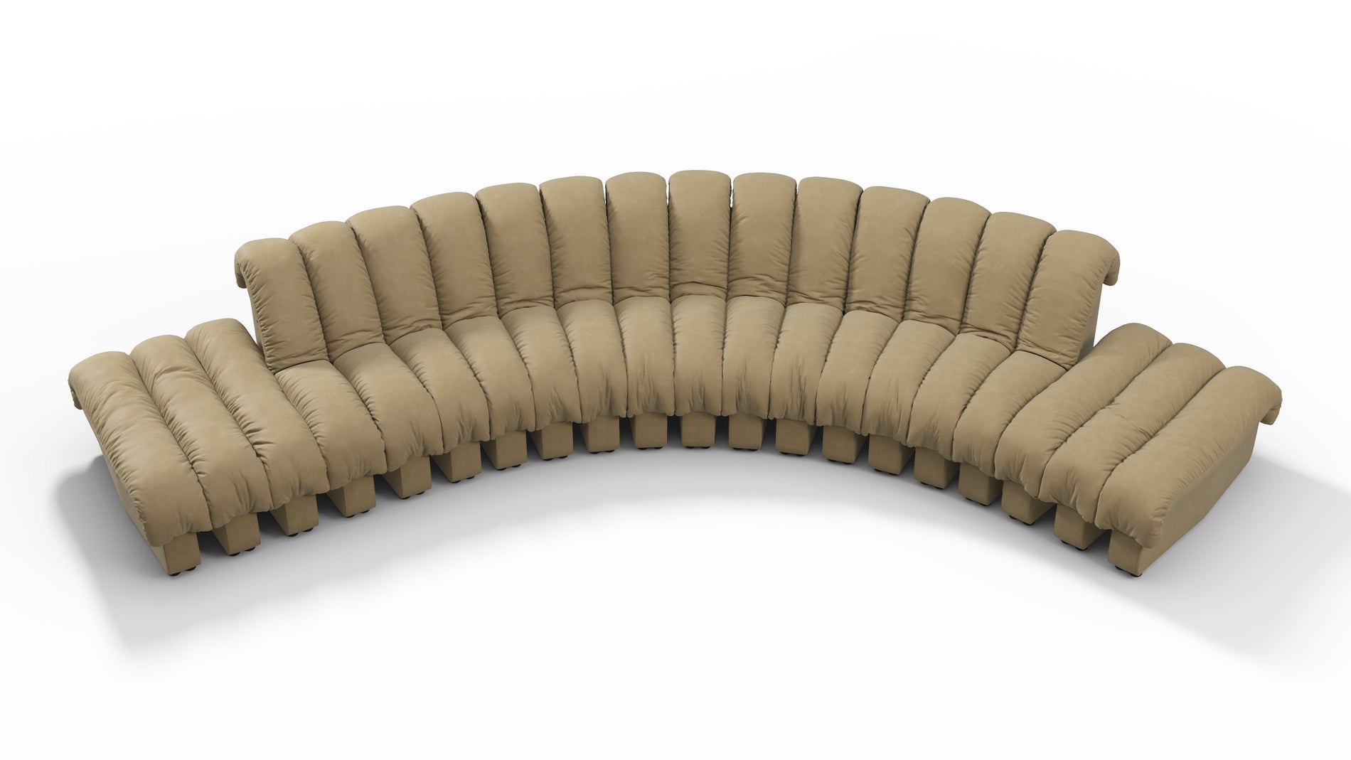 DS 600Beige veganes Leder
